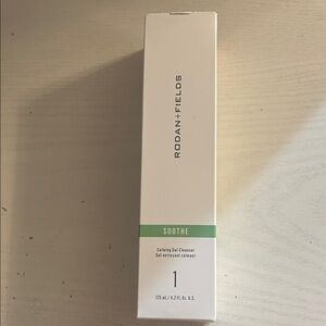 Rodan + Fields Soothe Gel Cleanser  full size sealed box 125 ml/4.2 fl oz. New